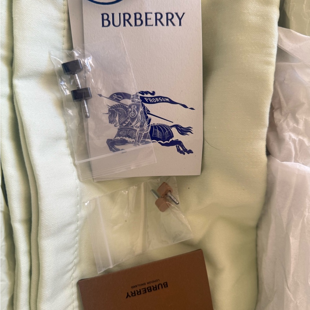 New Burberry Open-toe leather sandals 38 size, US 8 - Picture 9 of 10